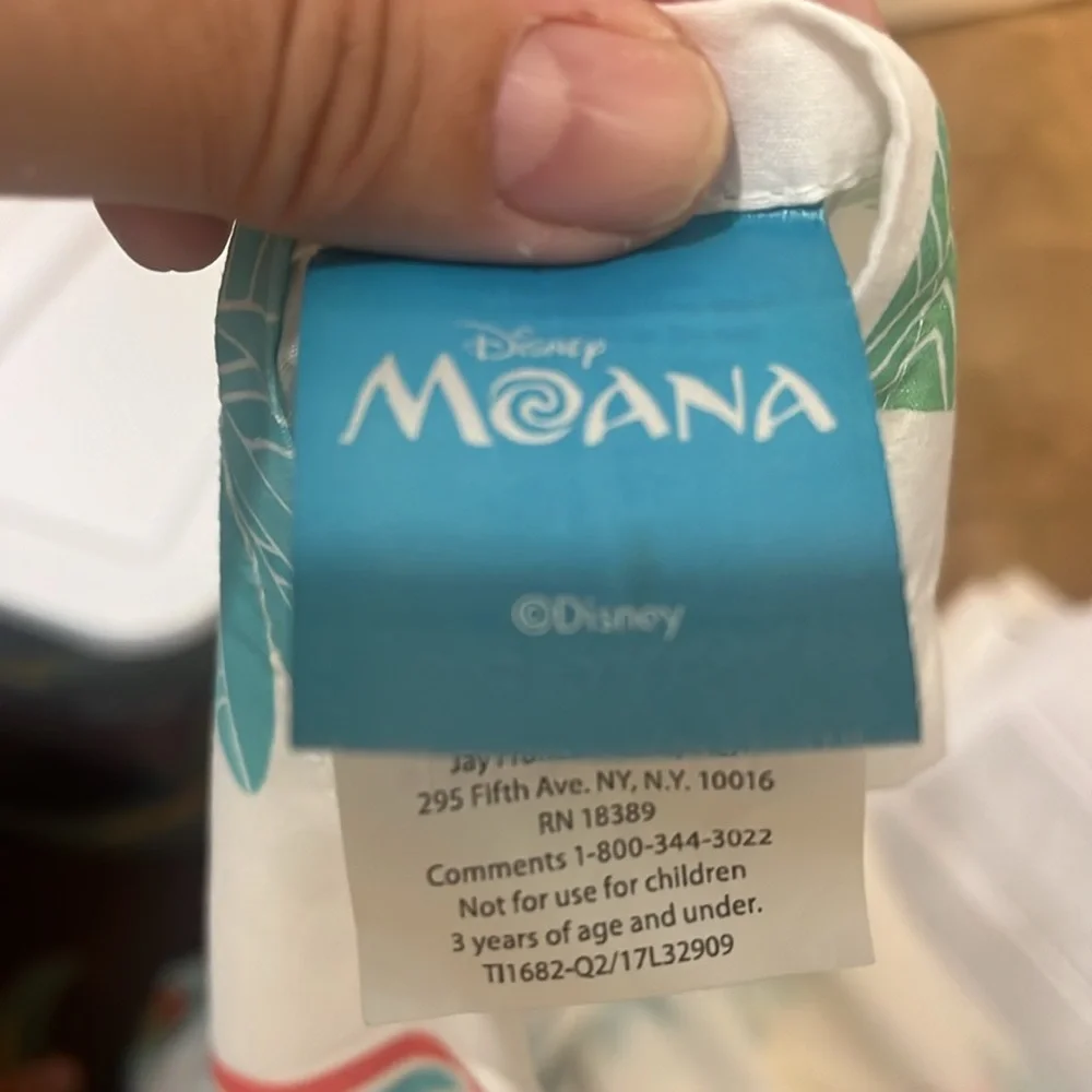 Disney Moana & Pua The Wave Twin Flat Sheet 🥥 🌴 ‼️PRICE DROP‼️